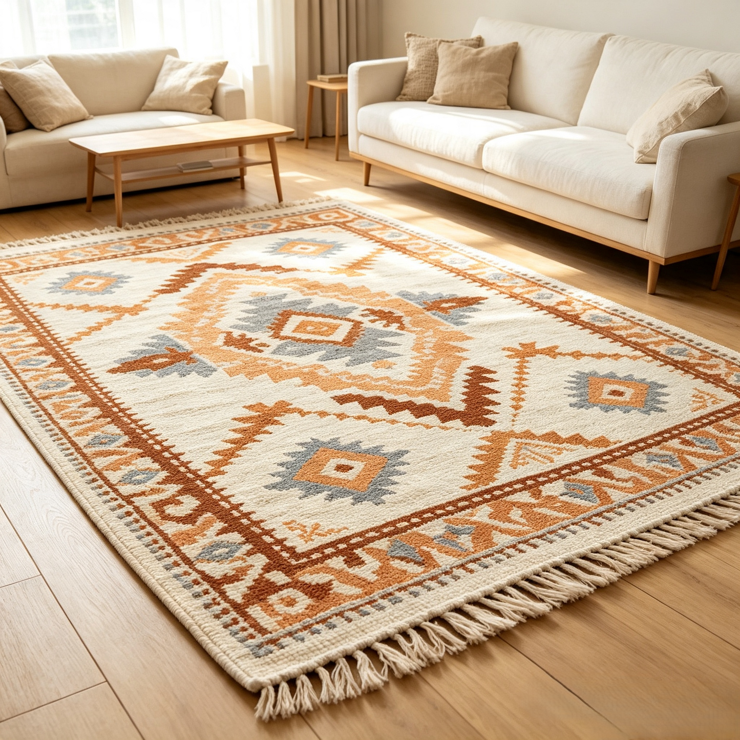 Nordic Soft Plush Carpet, Non-slip Home Decor Area Rug