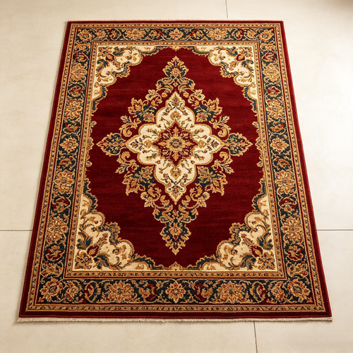 Thickened Warm Noise-reducing Floor Carpet, Washable Anti-slip Soft Flannel Rug