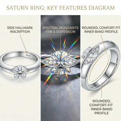 The Celestial Spin Ring: Find Your Calm in Quiet Elegance--Last Day Sale-90% OFF🔥