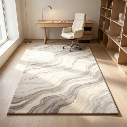 Soft Thick Plush Rug, Non-slip Warm Home Decor Carpet