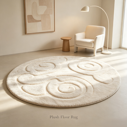 Thickened Flannel Noise Reduction Carpet, Washable Anti-slip Warm Floor Mat, Large Area Decor Rug For Living Room Bedroom Bedside Sofa Home Decoration