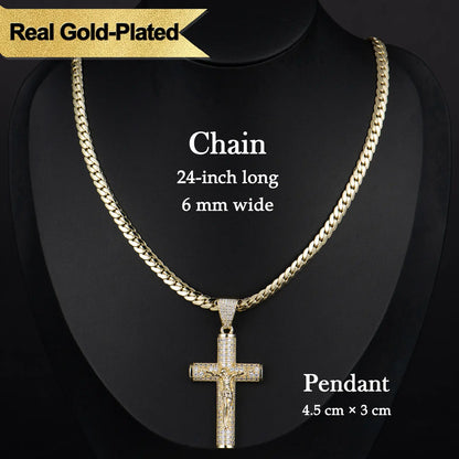 60% OFF! ✝️ Jesus Crucifix Pendant Necklace